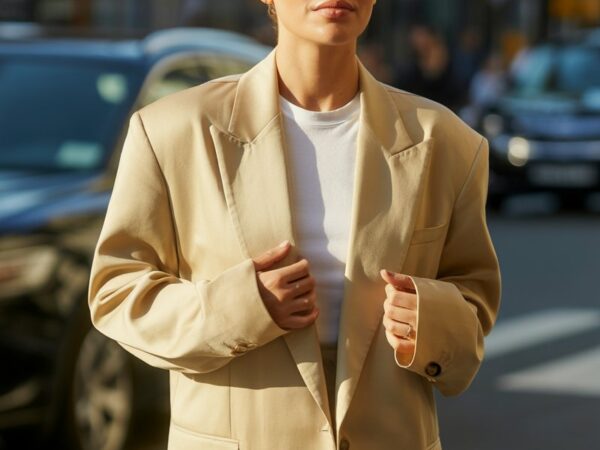 Blazer Oversize Écru